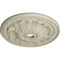 Ekena Millwork Flagstone Ceiling Medallion (Fits Canopies up to 3 7/8"), 30"OD x 3 7/8"ID x 3 1/4"P, Clear Yellow CM30FLCYF - alternate 3